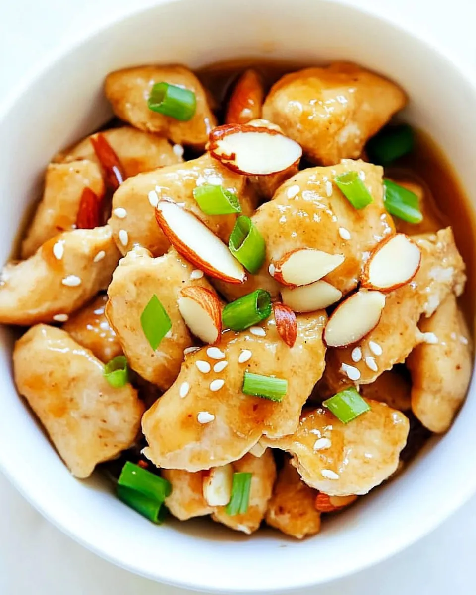 Delicious Almond Chicken dish photo
