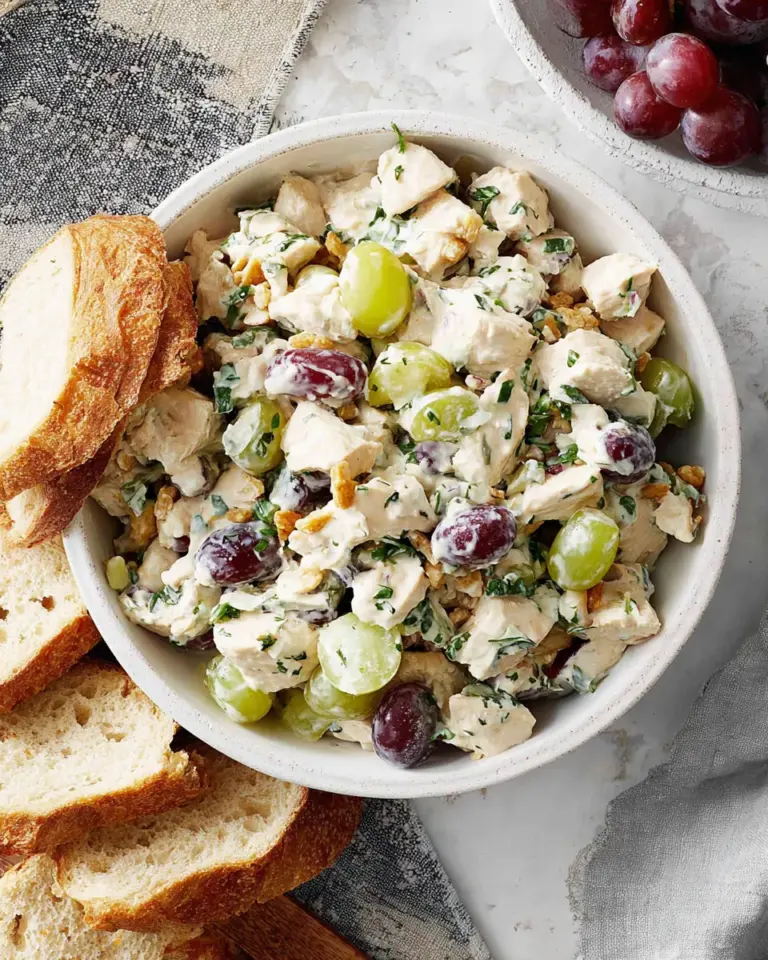 Homemade Amazing Chicken Salad Recipe (with Grapes) photo