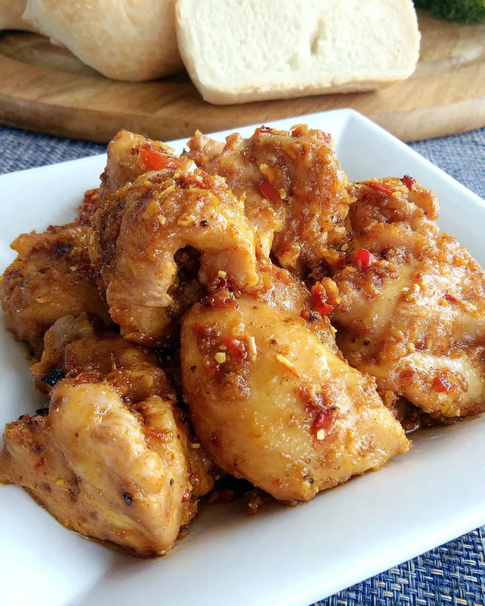 Classic Aromatic Lemon Chili Chicken dish photo