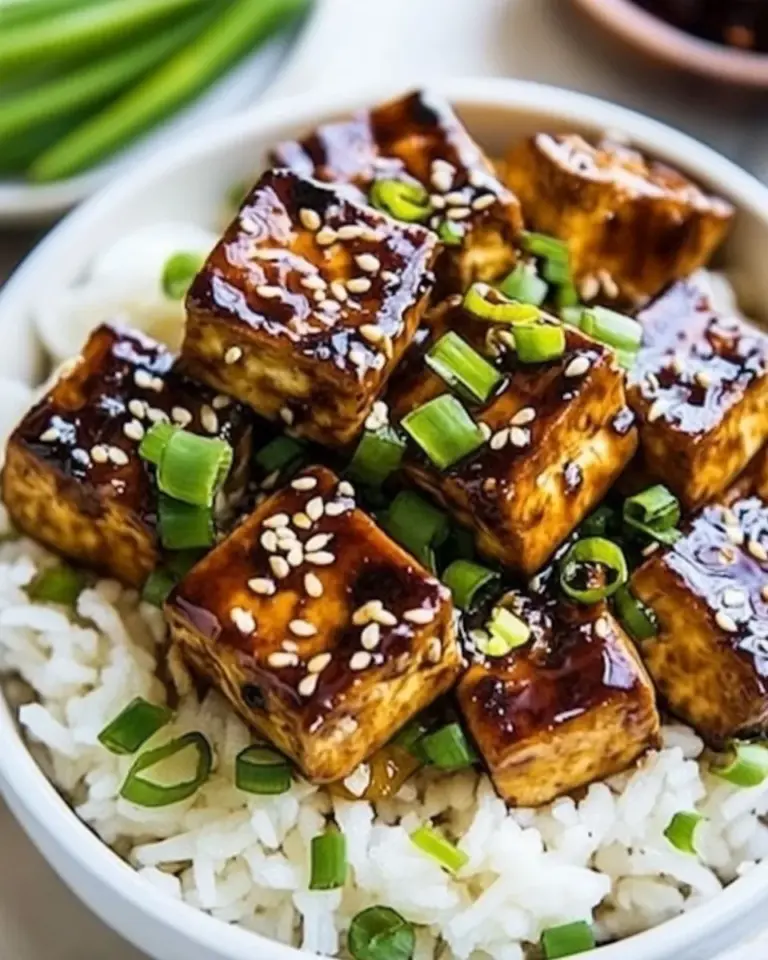 Homemade Asian Garlic Tofu photo