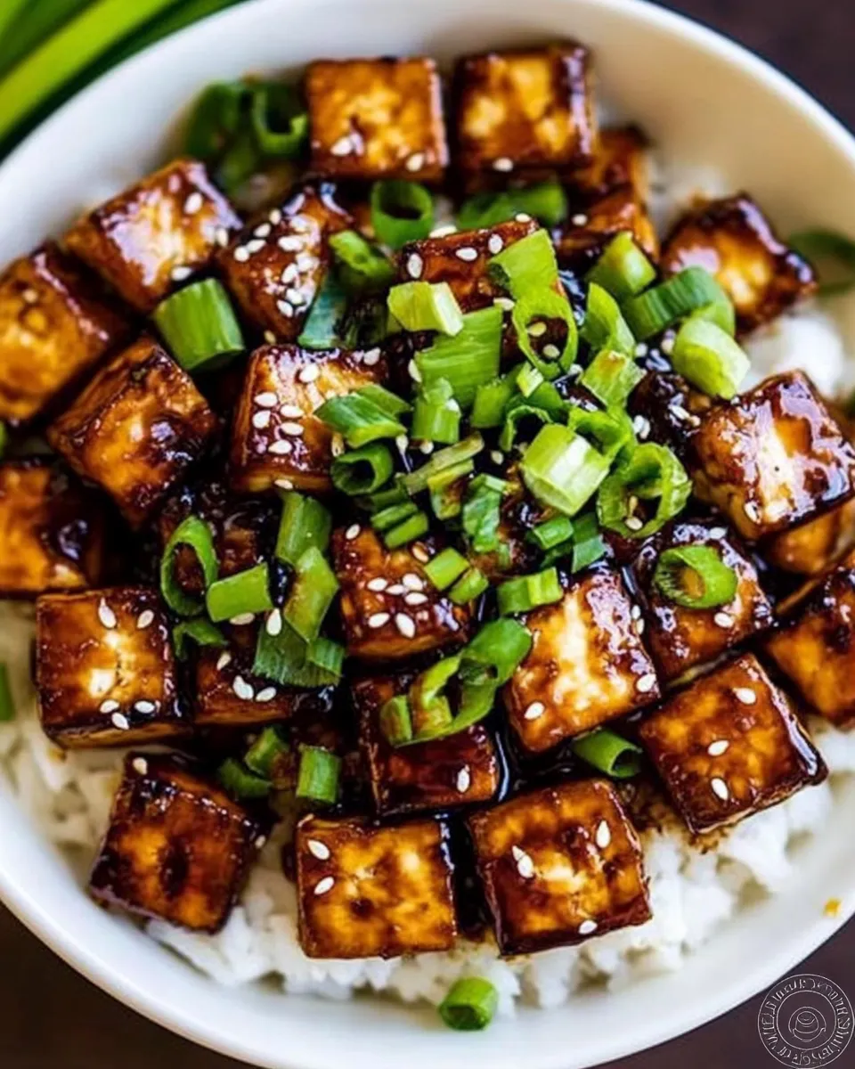 Classic Asian Garlic Tofu image