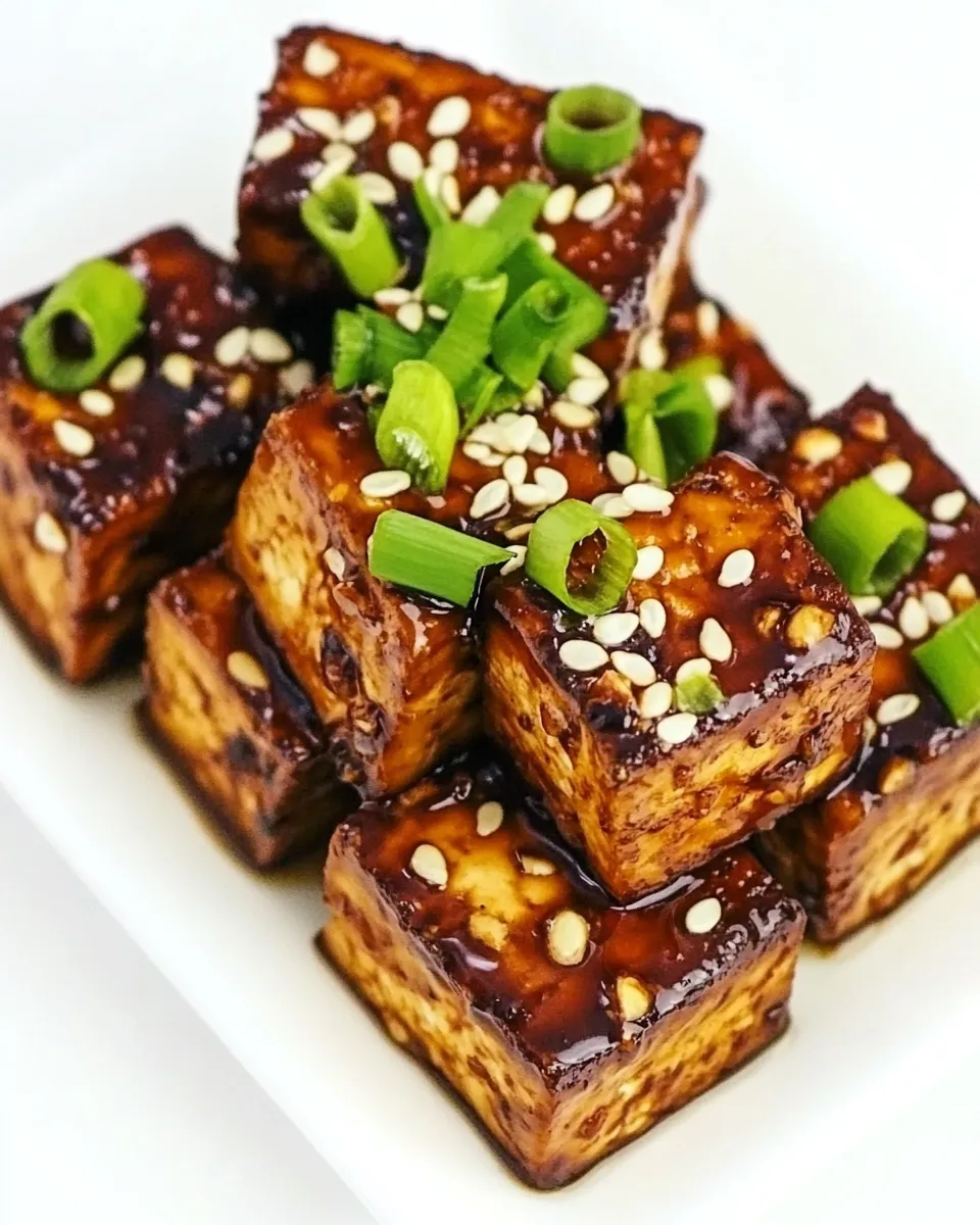 Classic Asian Garlic Tofu (Easy!) image