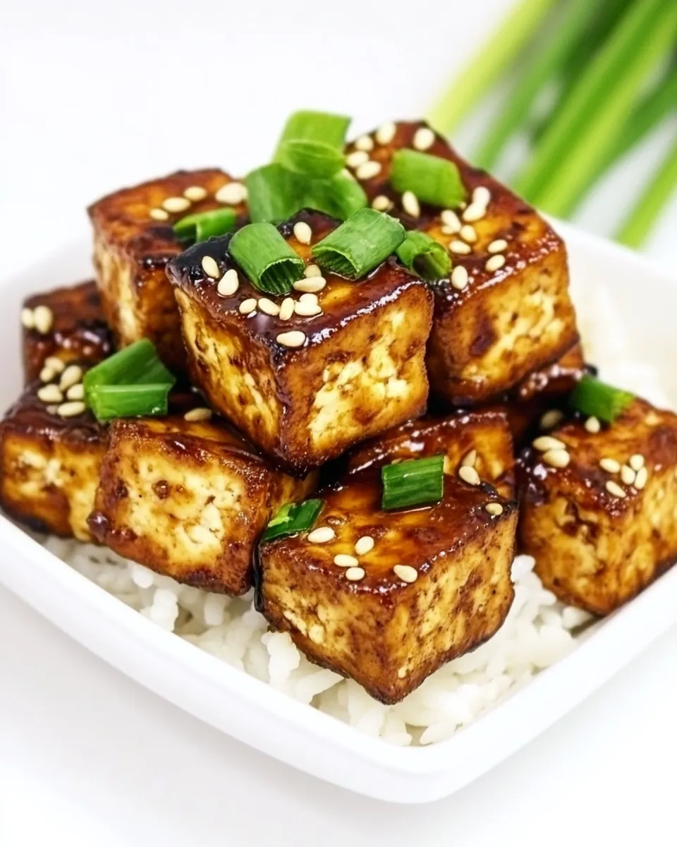 Delicious Asian Garlic Tofu (Easy!) dish photo