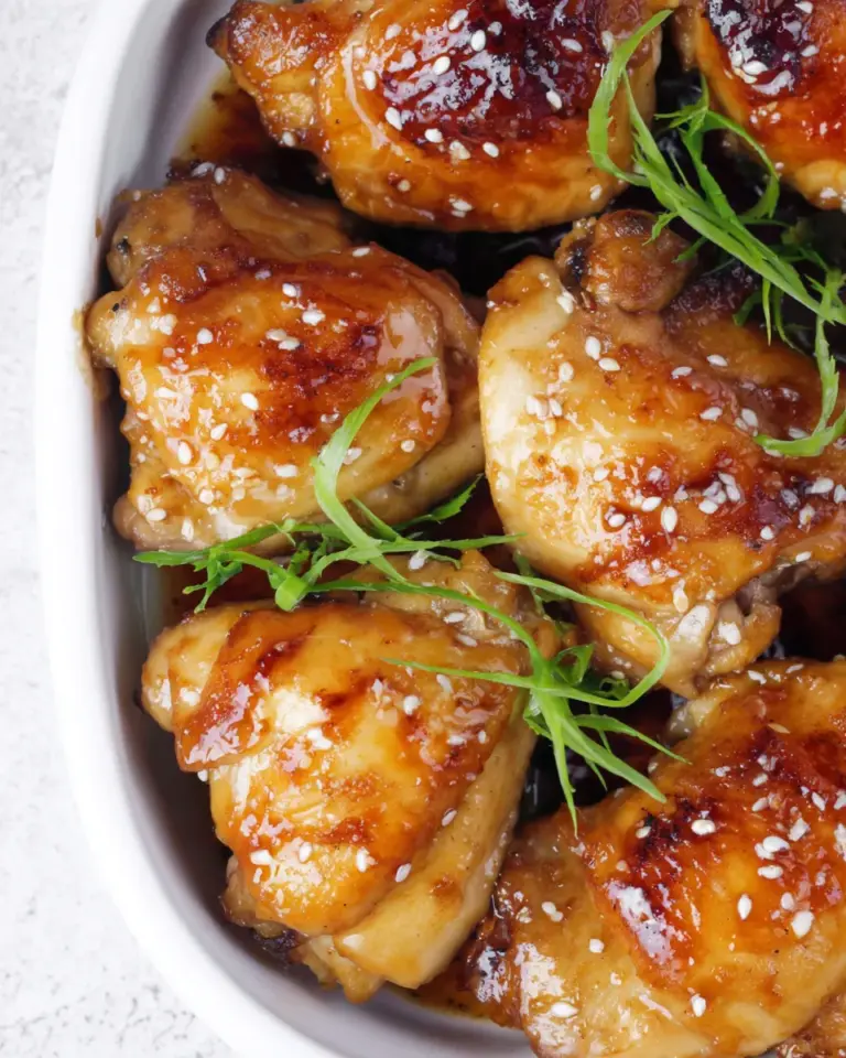 Homemade Asian Honey Garlic Chicken photo