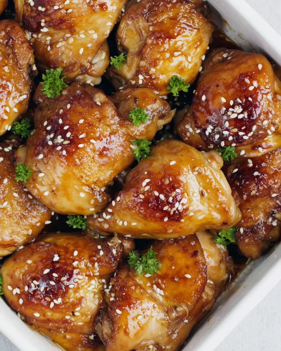 Easy Asian Honey Garlic Chicken recipe photo