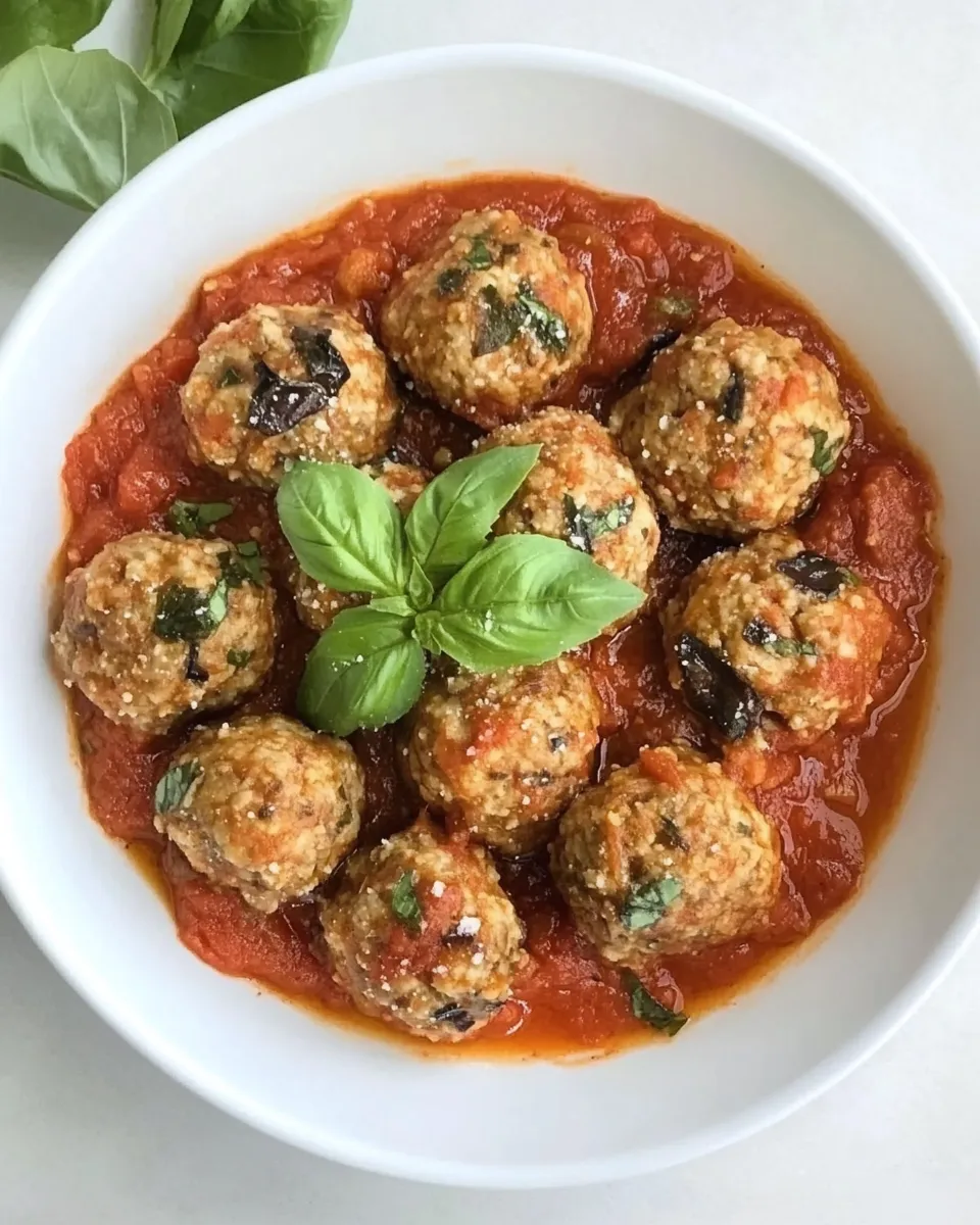 Classic Aubergine Meatballs image