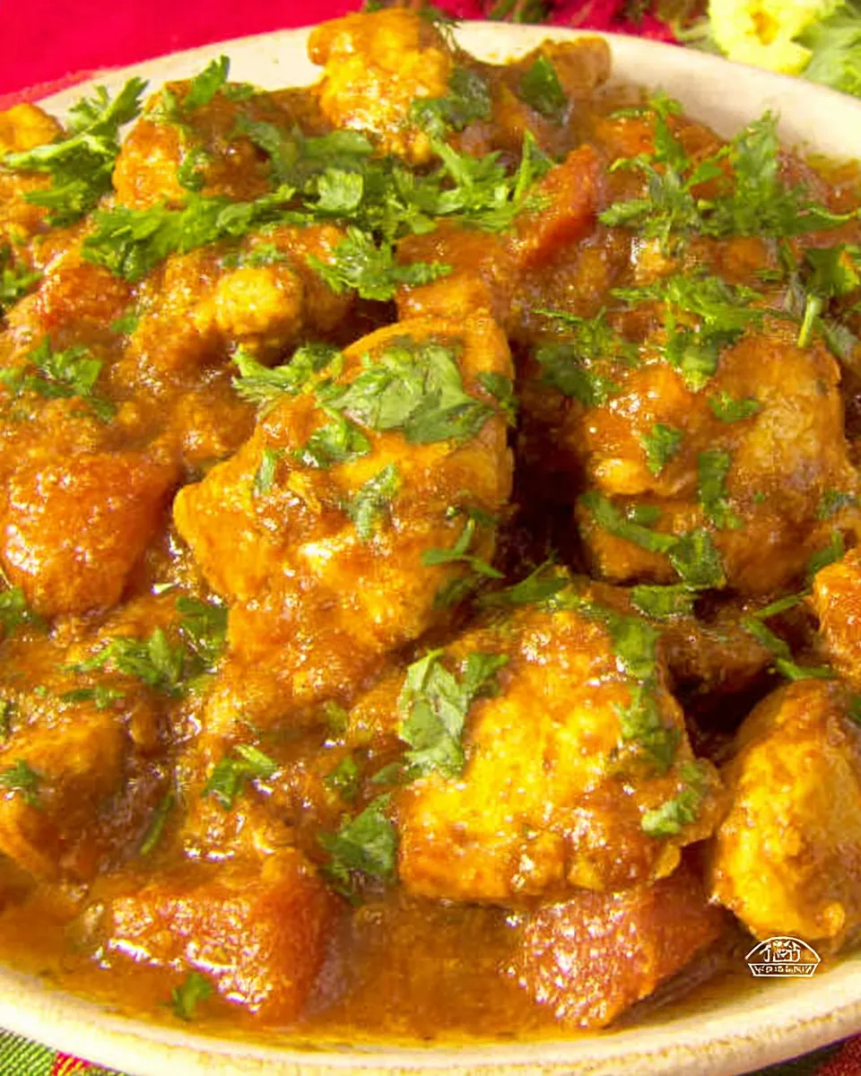 Delicious Authentic Chicken Curry dish photo