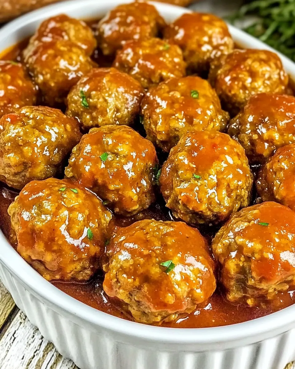 Classic Awesome Sauce Party Meatballs image