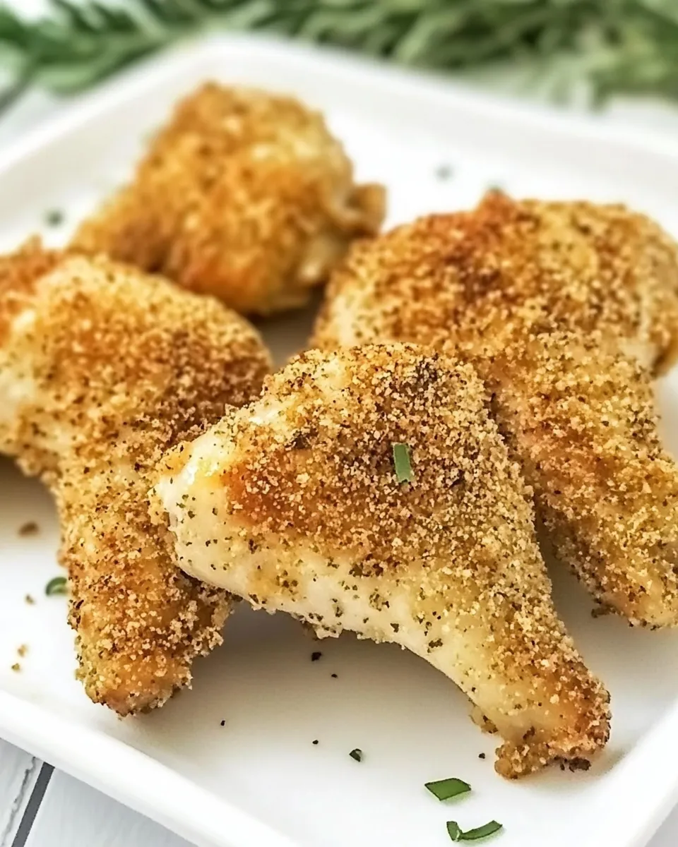 Delicious Baked Buttermilk Chicken plate image