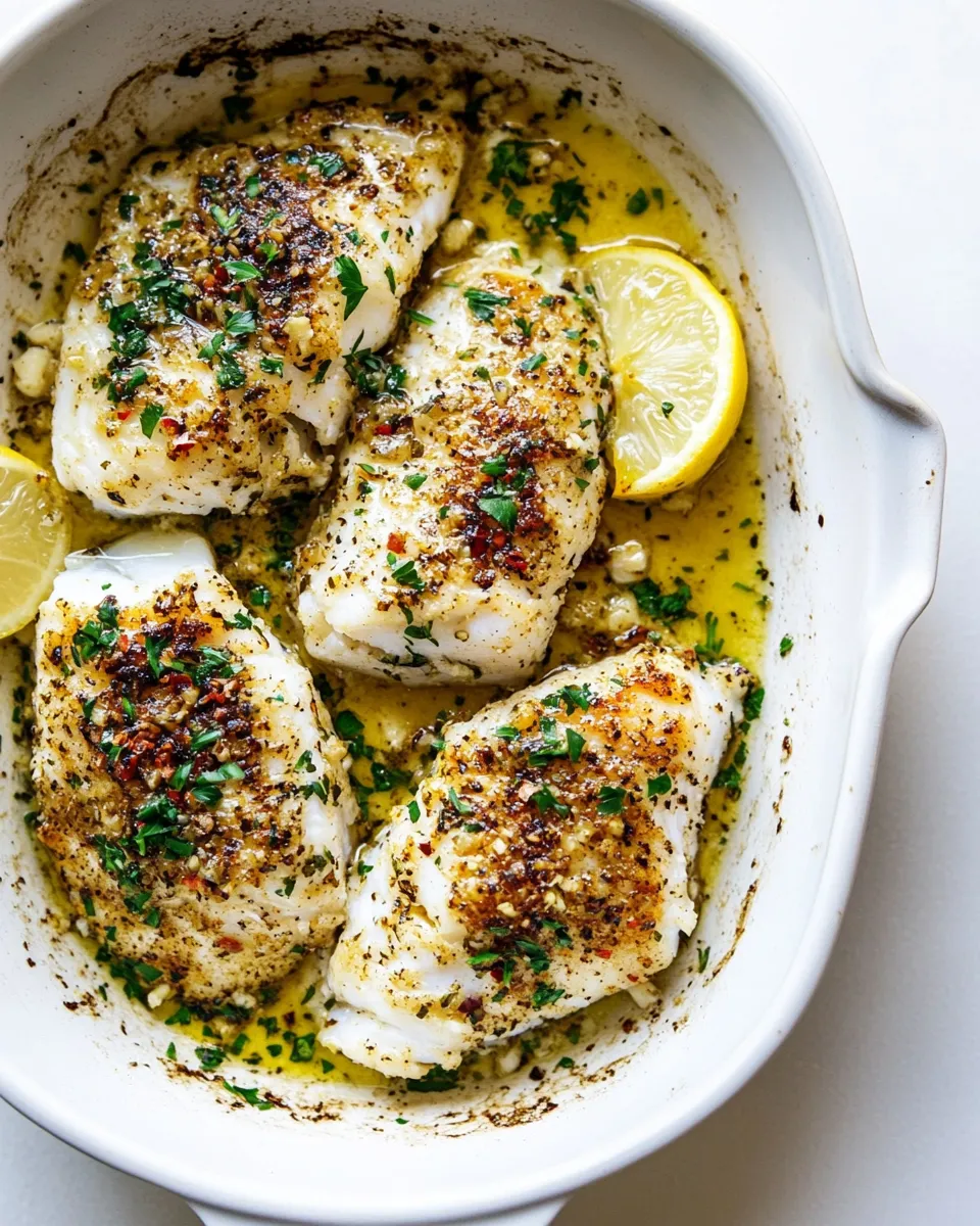 classic Baked Cajun Garlic Butter Cod image