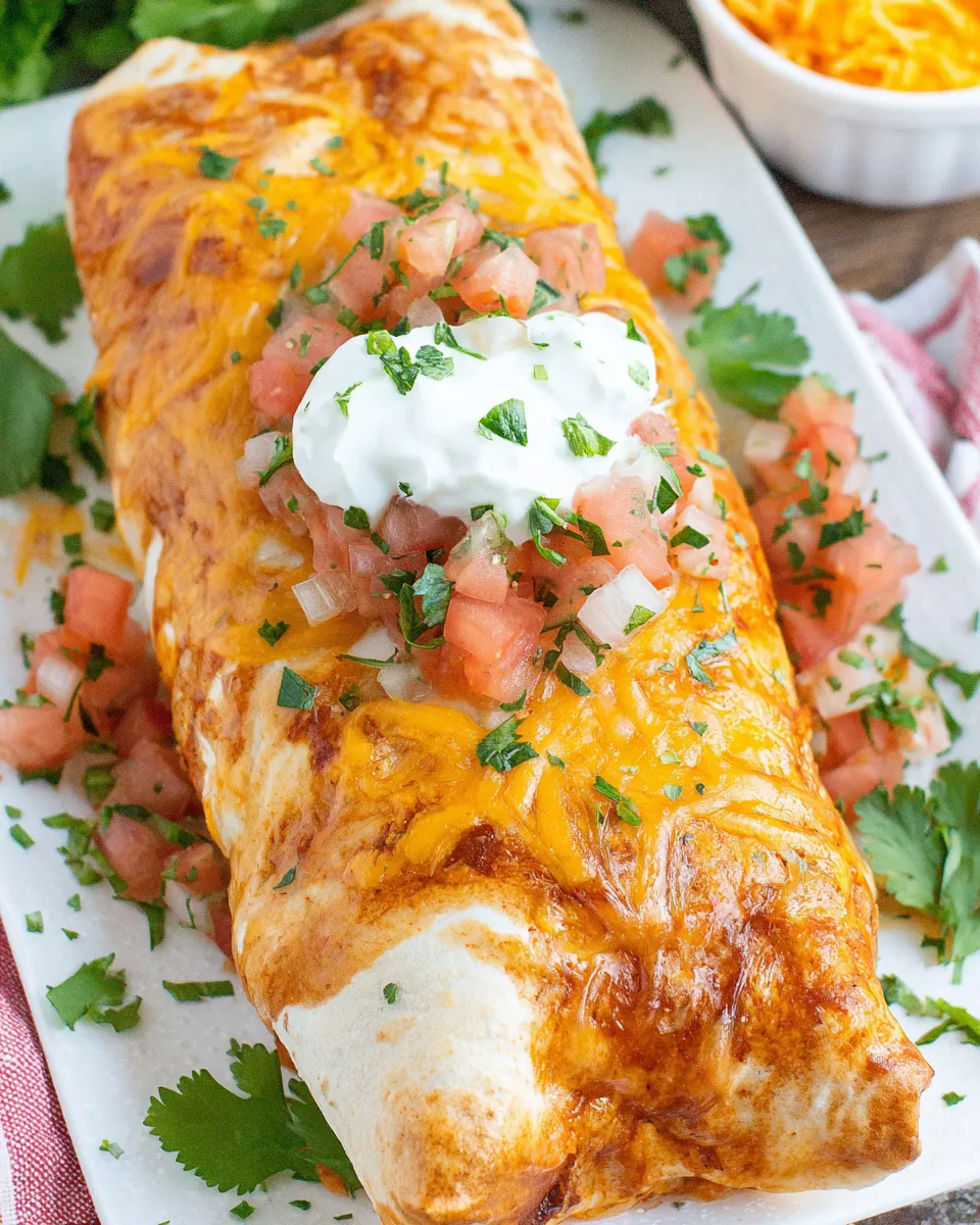 Classic Baked Chicken Chimichangas image