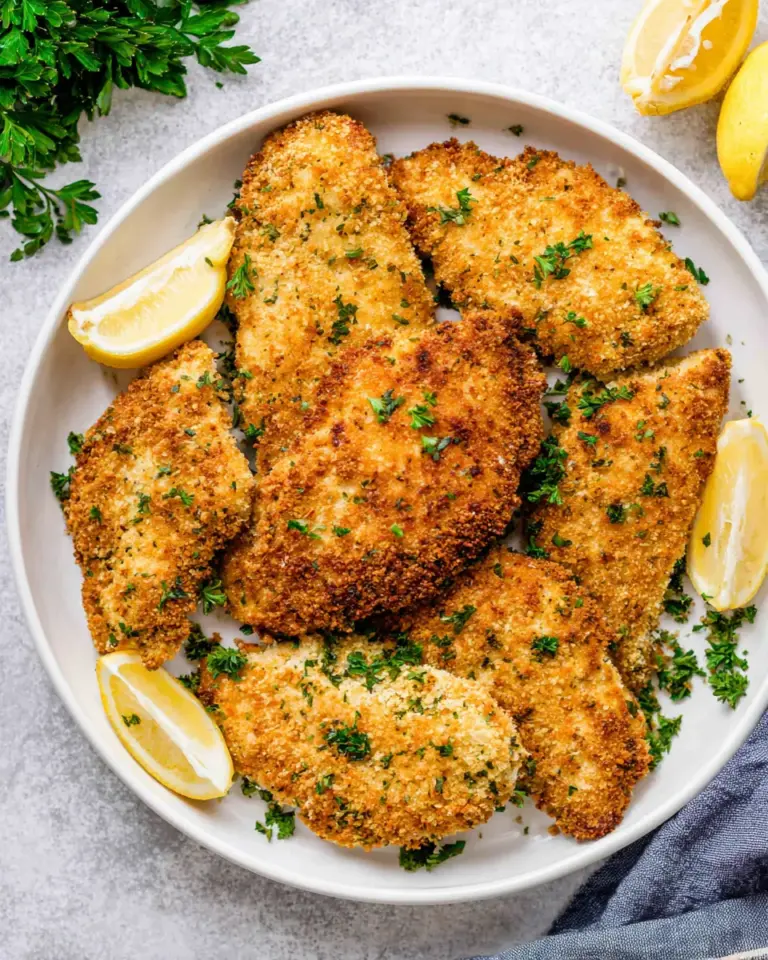 Homemade Baked Chicken Cutlets photo