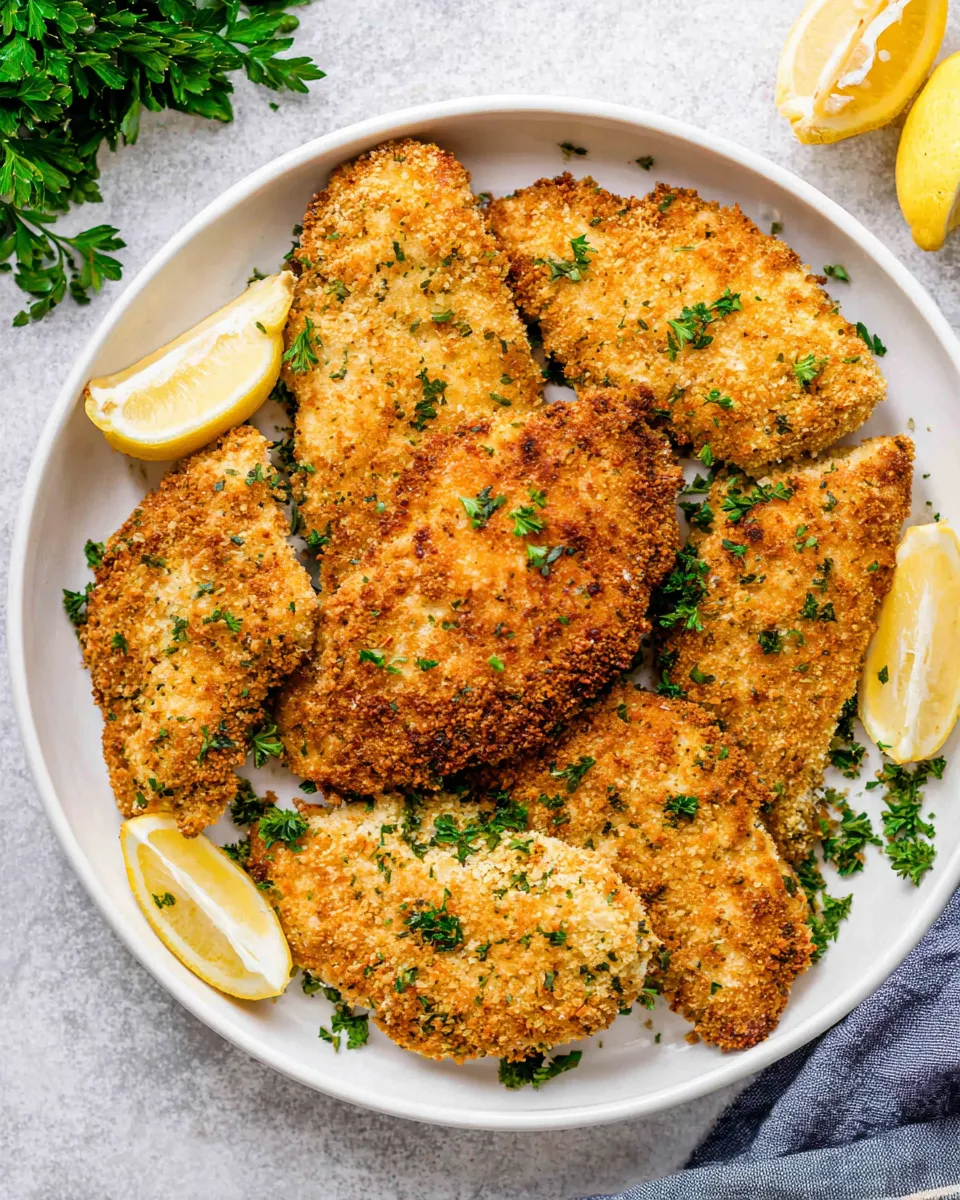 Homemade Baked Chicken Cutlets photo