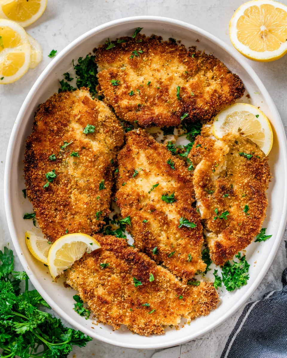 Classic Baked Chicken Cutlets image