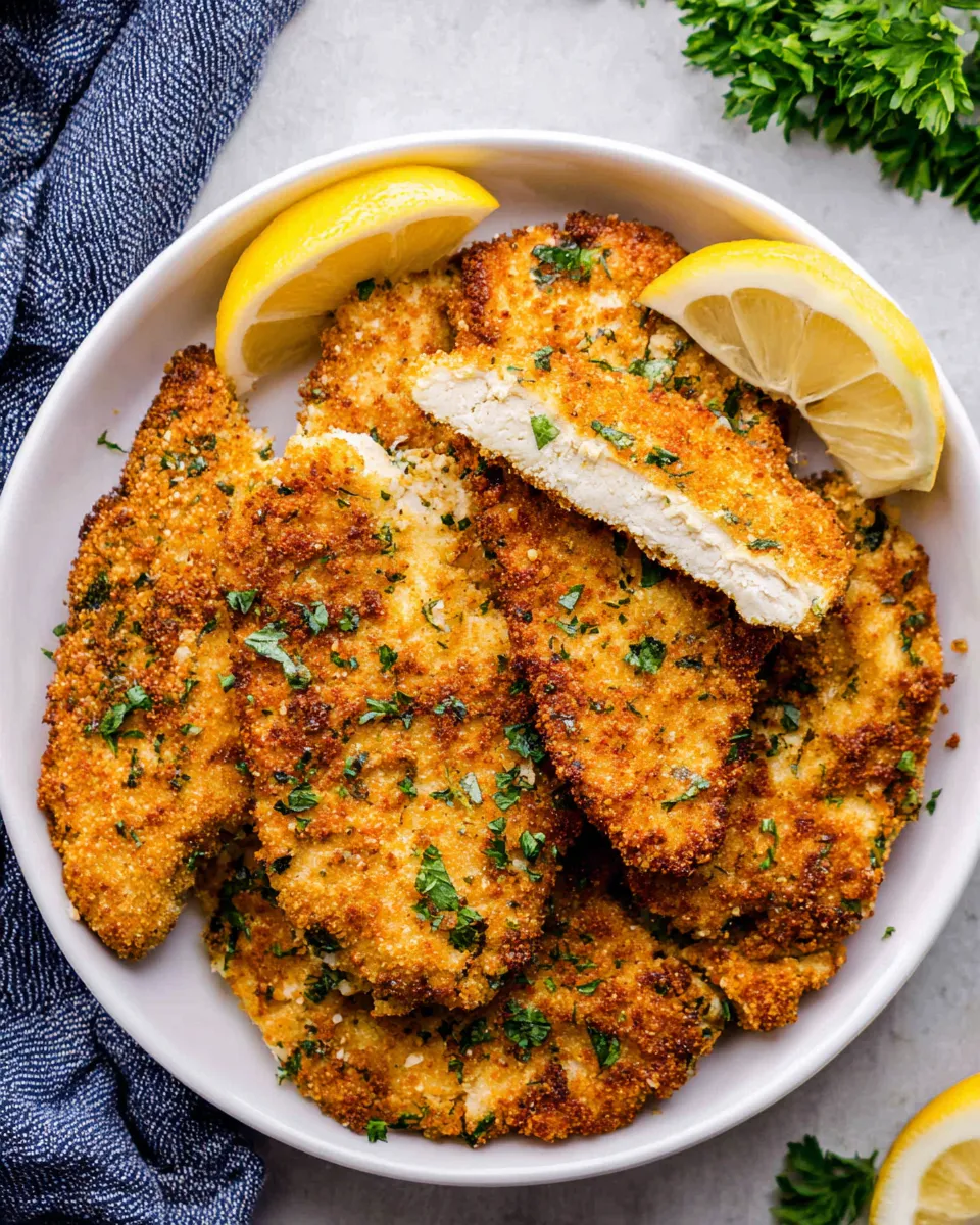 Easy Baked Chicken Cutlets recipe photo