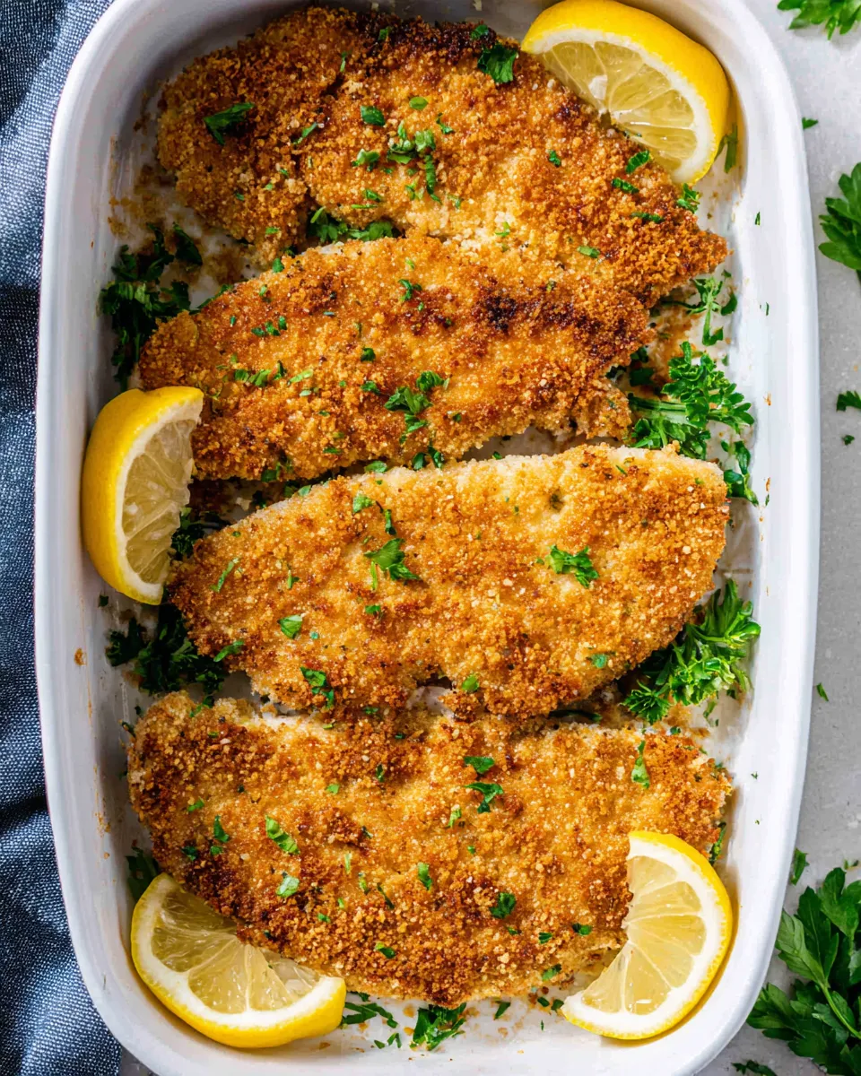 Delicious Baked Chicken Cutlets dish photo