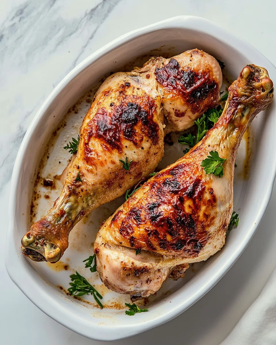 Classic Baked Chicken Leg Quarters image