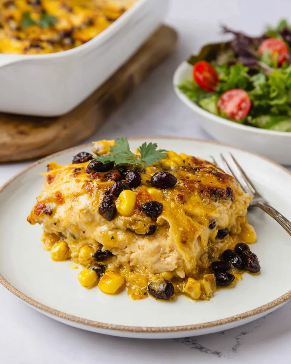 Delicious Baked Chicken Quesadilla Casserole picture
