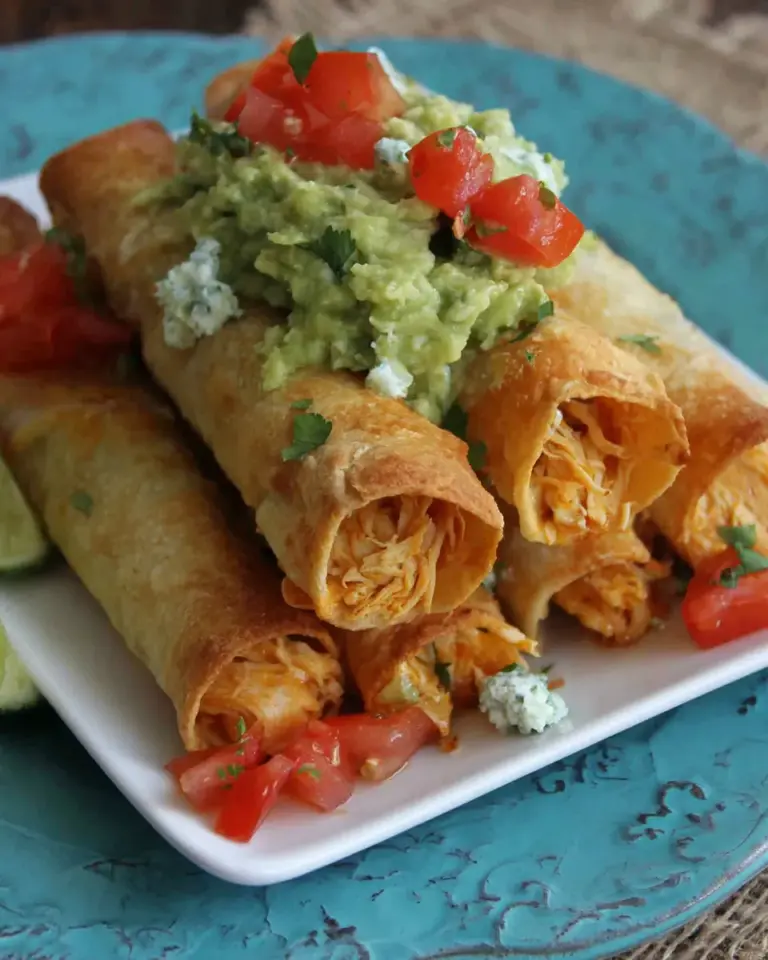 Homemade Baked Chicken Taquitos photo