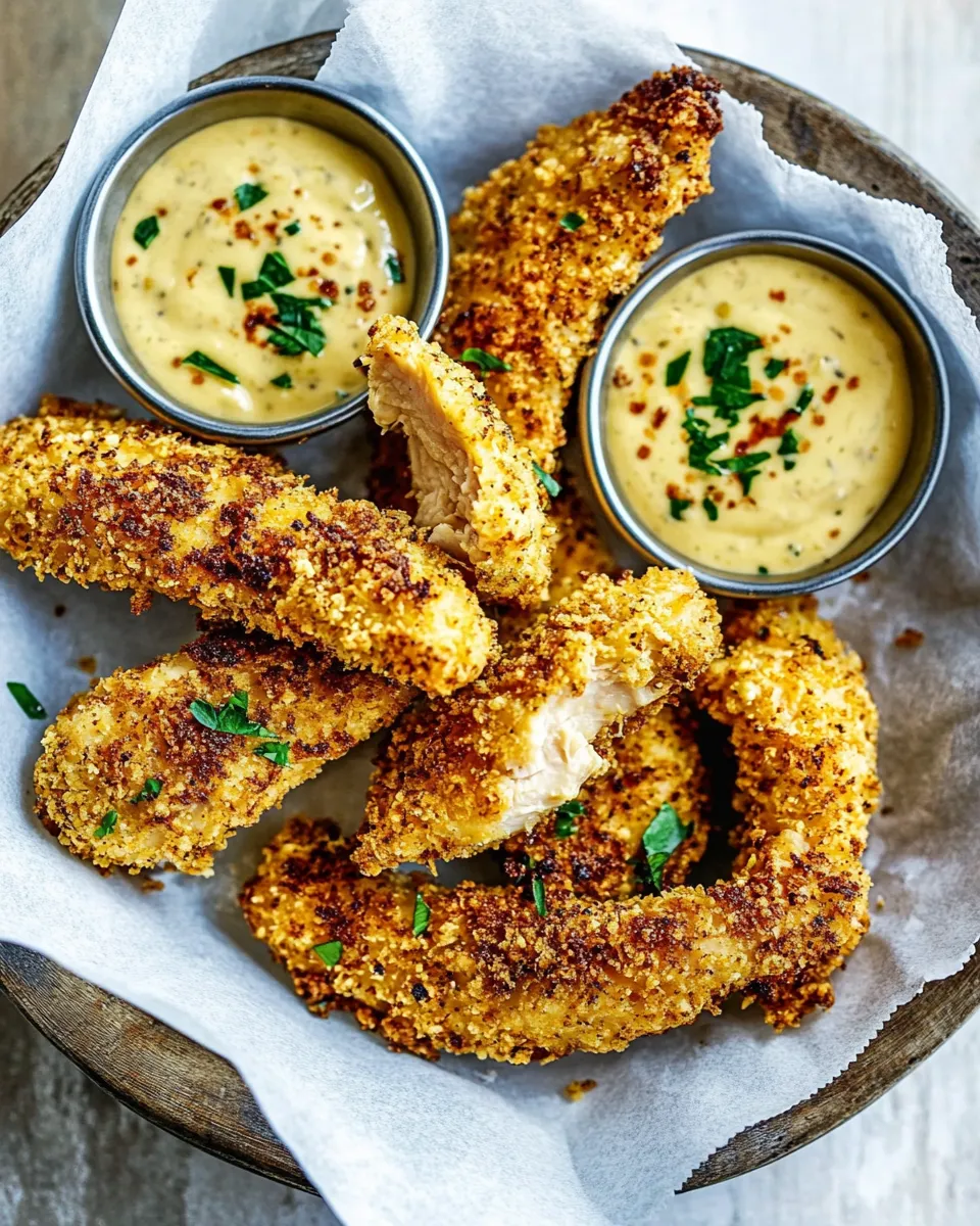Delicious Baked Chicken Tenders dish photo