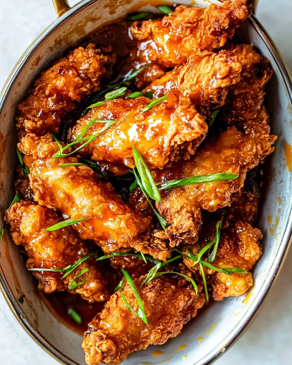classic Baked Crispy Hot Honey Chicken Tenders. image