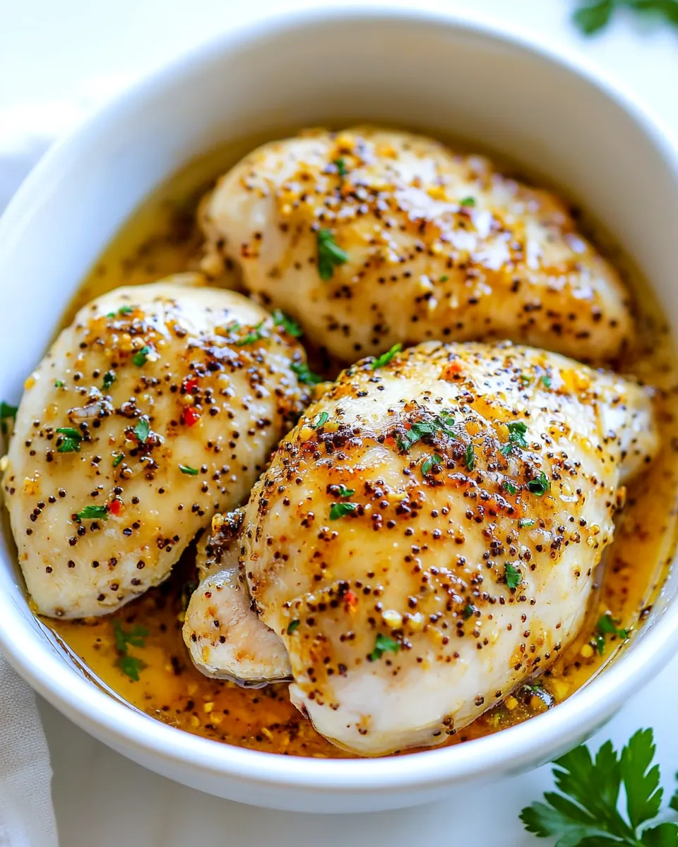 Easy Baked Honey Mustard Chicken recipe photo