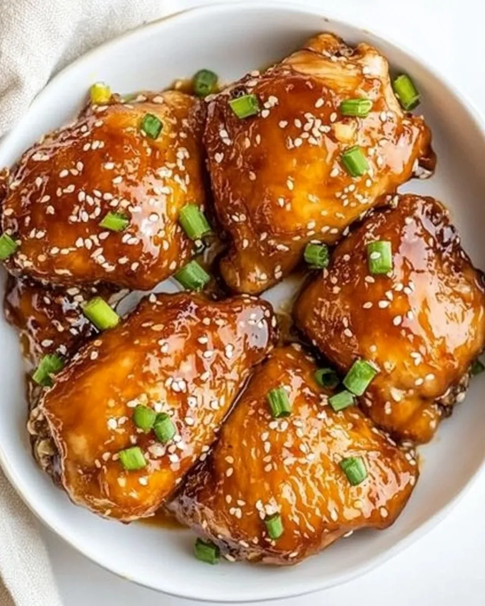Classic Baked Honey Soy Chicken image