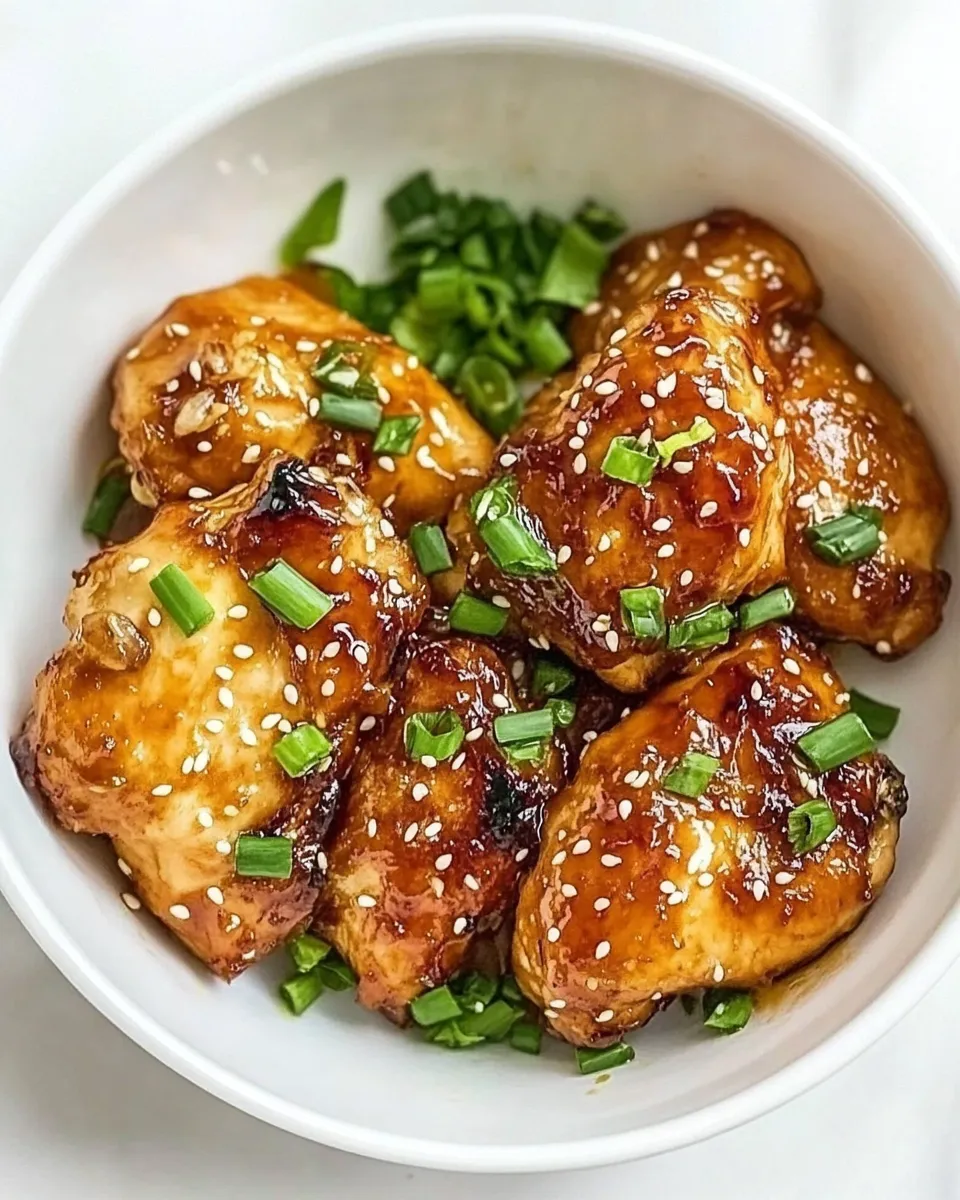 Easy Baked Honey Soy Chicken recipe photo