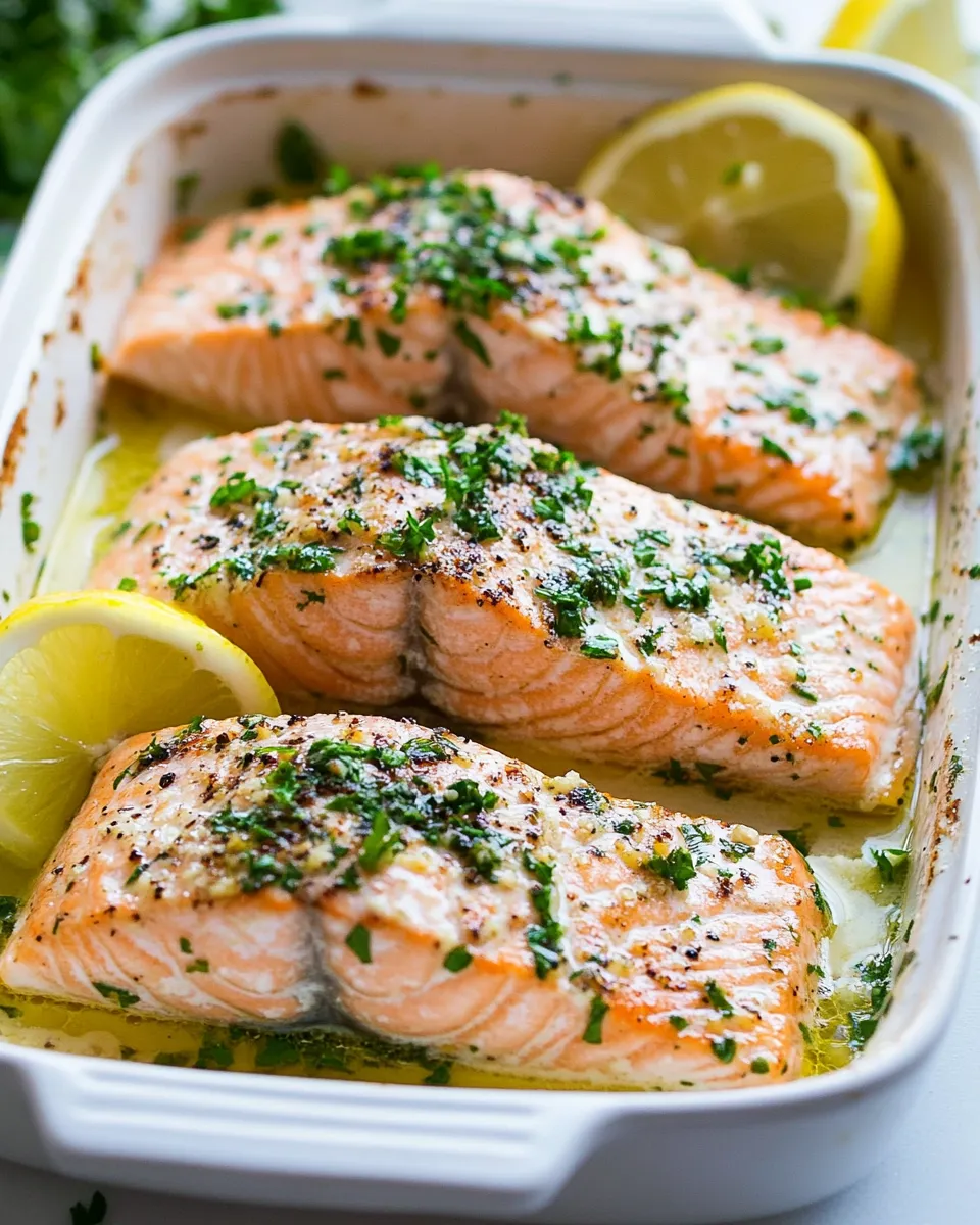 Classic Baked Salmon Recipe image