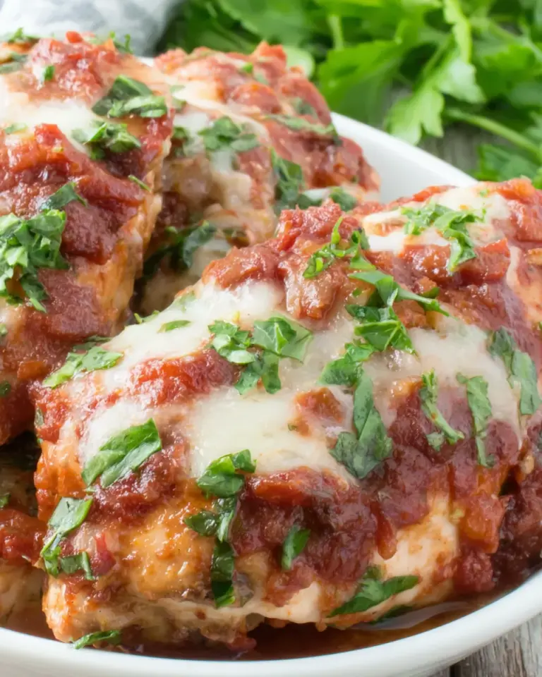 Homemade Baked Salsa Chicken photo