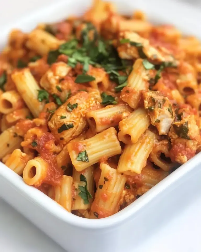 Homemade Baked Ziti with Chicken photo