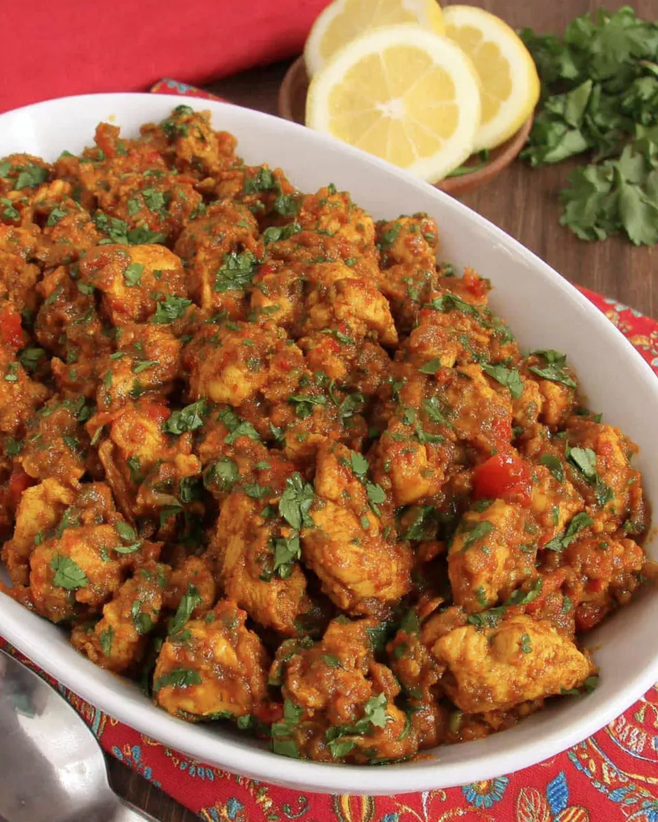 Easy Balti Chicken food shot