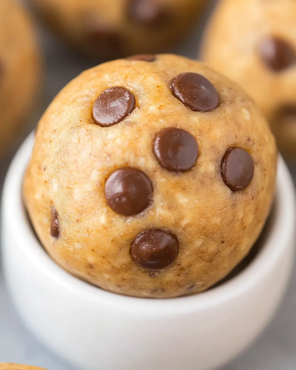 Easy Banana Protein Balls recipe photo