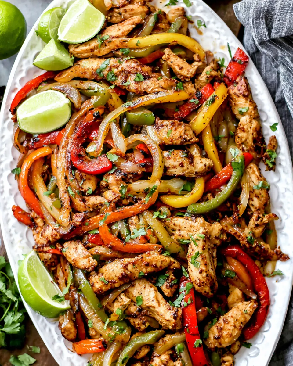 Classic Best Chicken Fajitas image