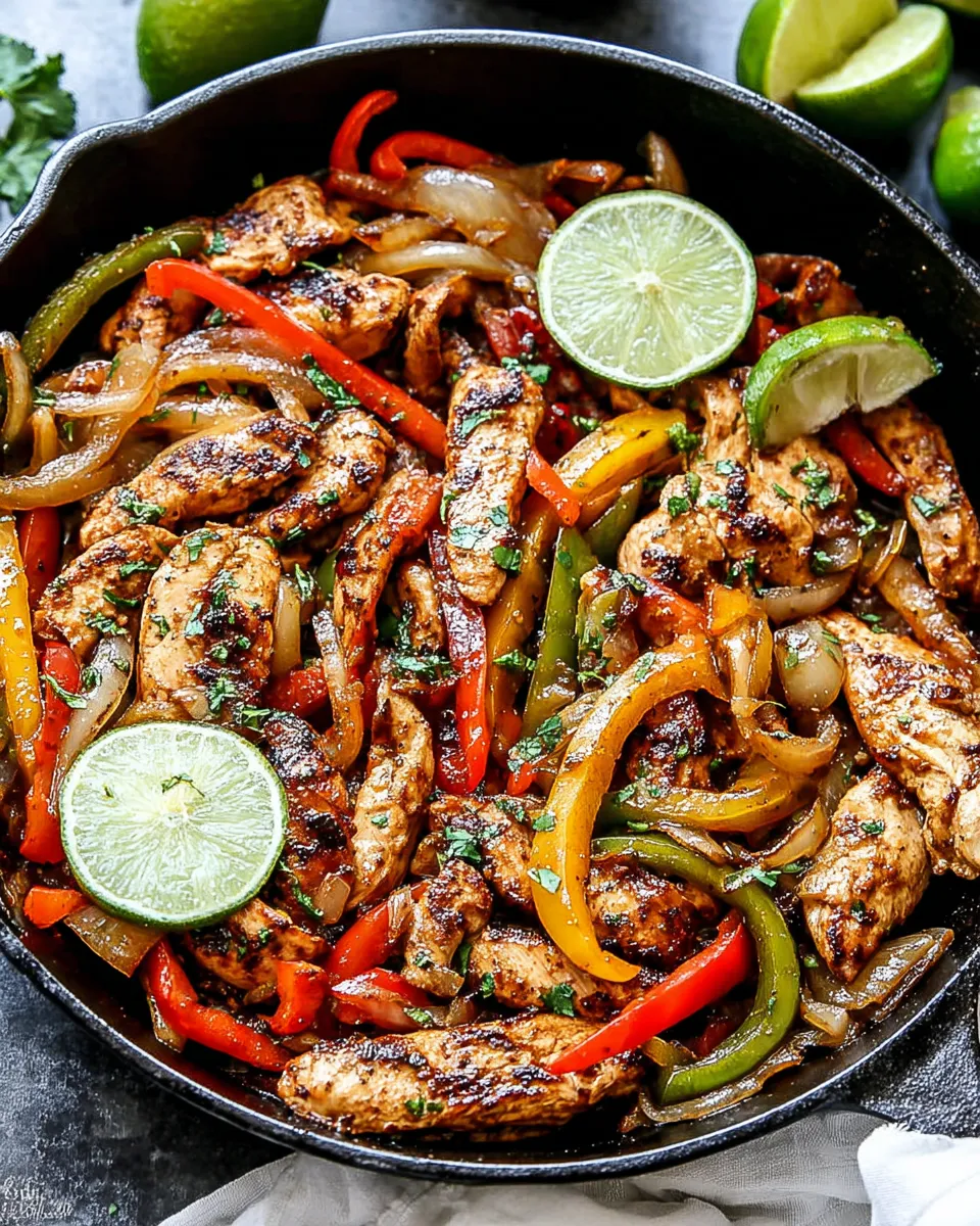 Delicious Best Chicken Fajitas dish photo
