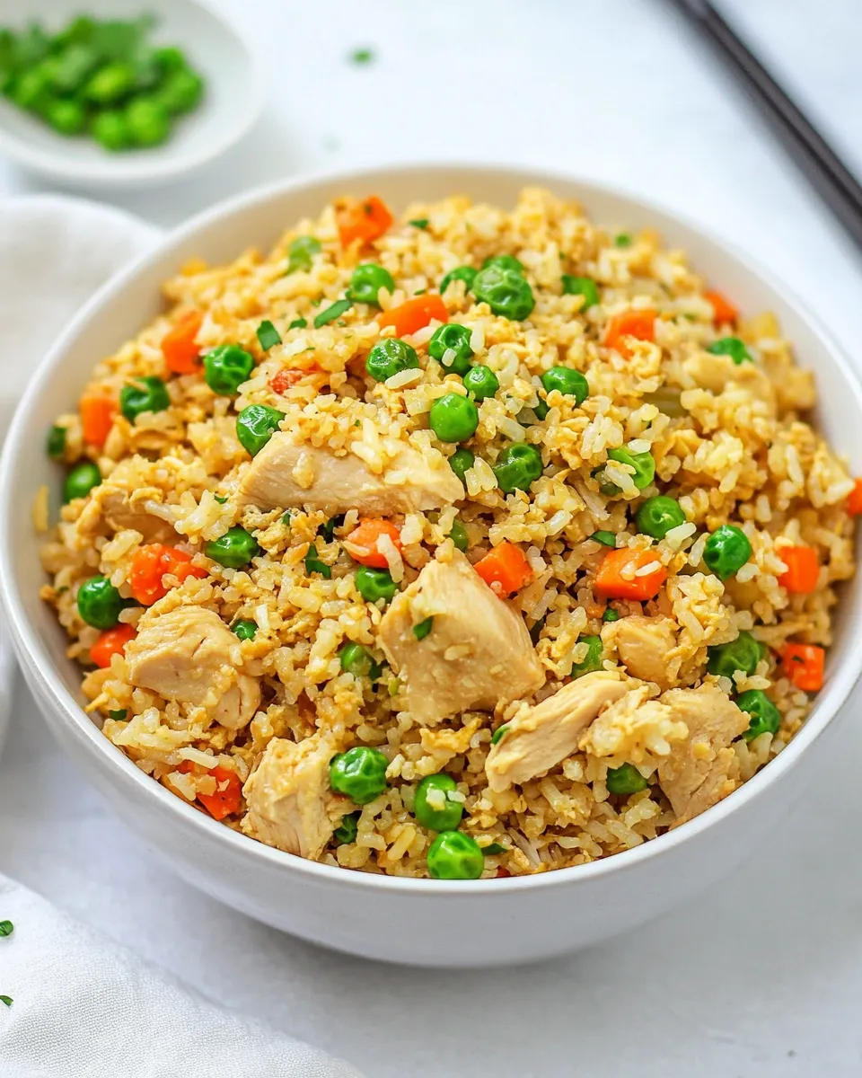 homemade Best Chicken Fried Rice photo