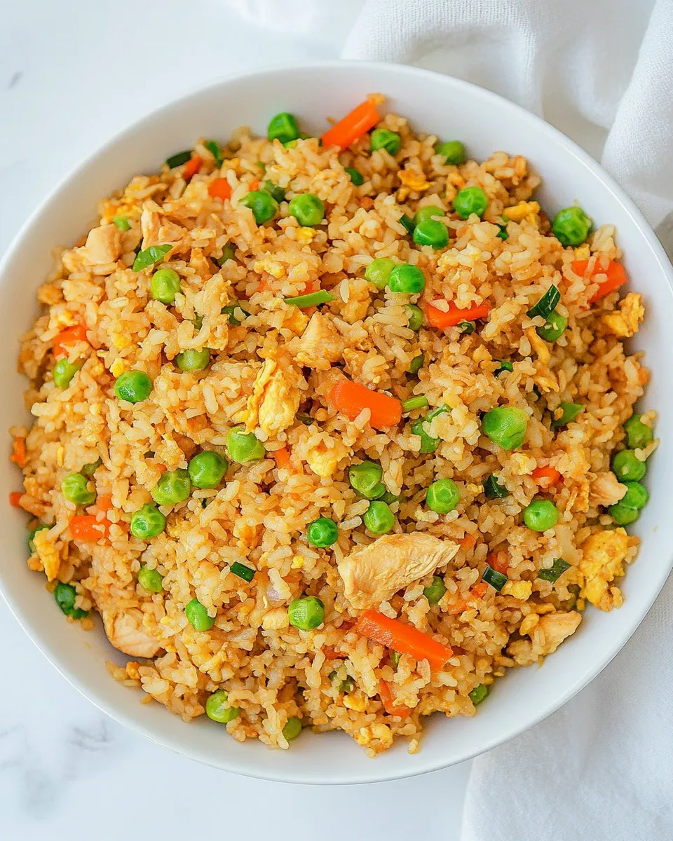 delicious Best Chicken Fried Rice dish photo