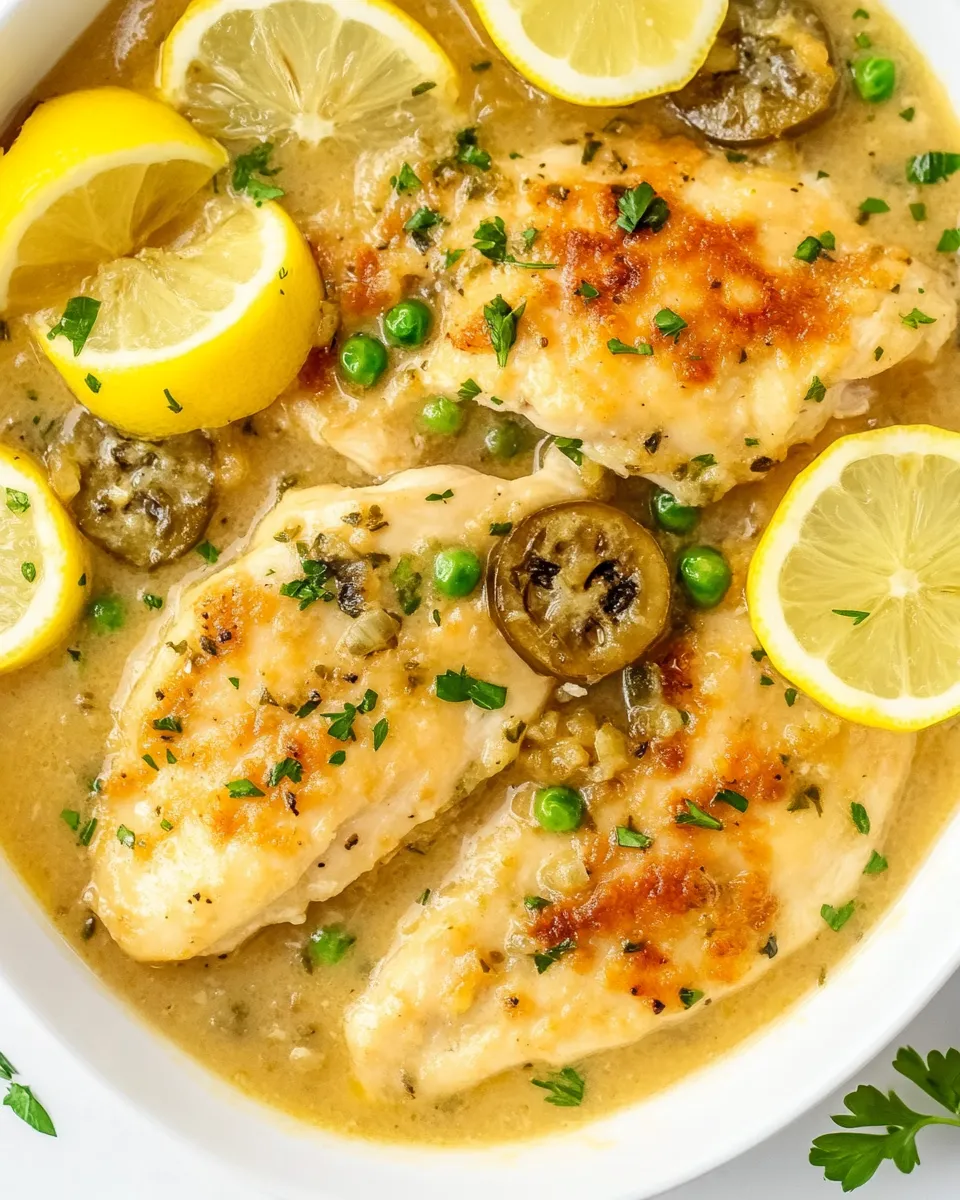 delicious Best Chicken Piccata Recipe dish photo