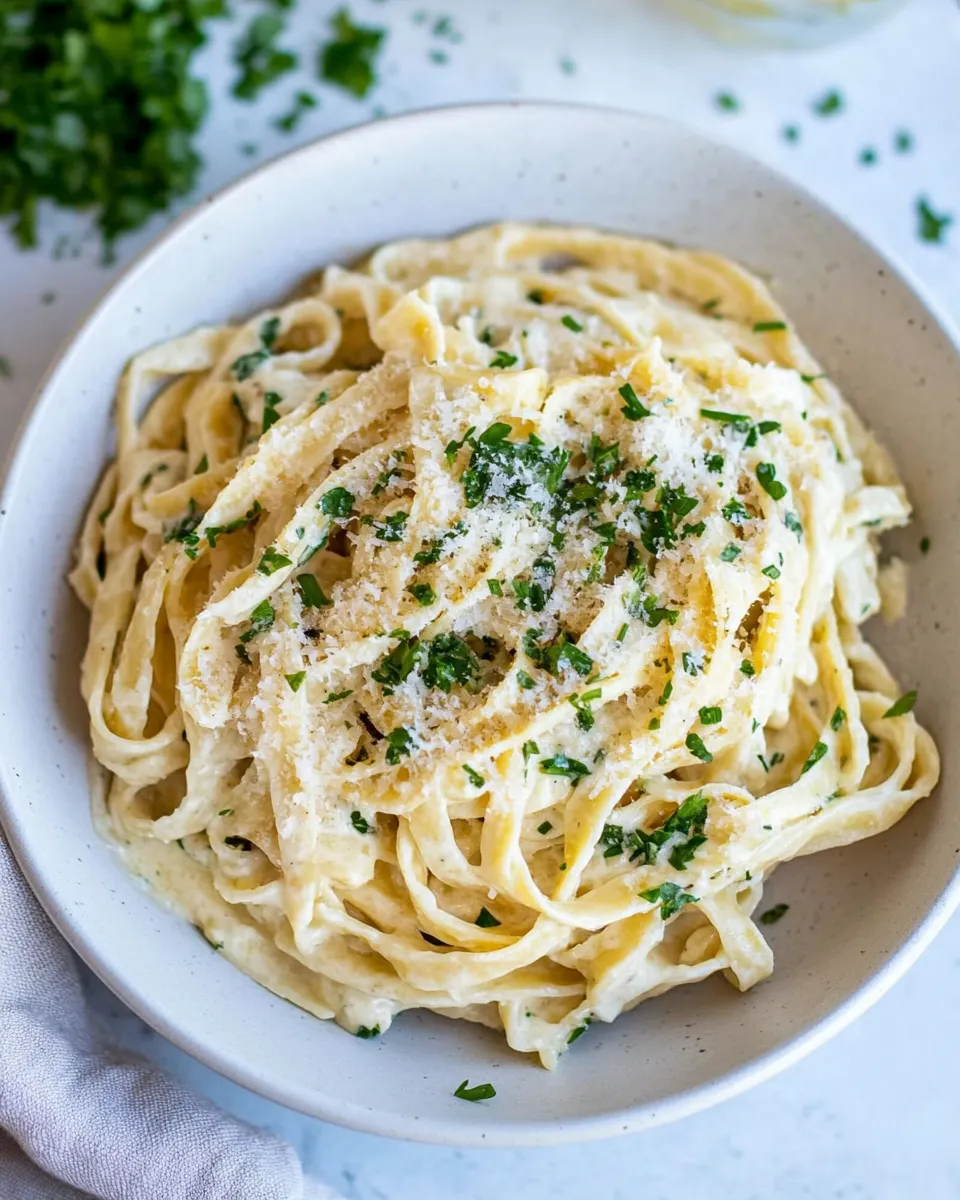 homemade Best Ever Fettuccine Alfredo photo