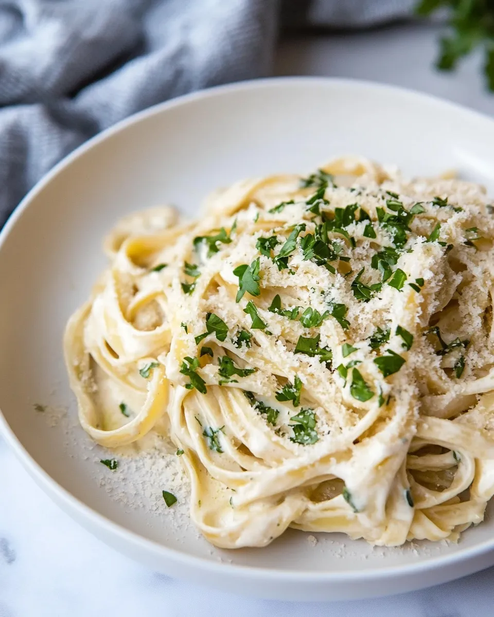 easy Best Ever Fettuccine Alfredo recipe image