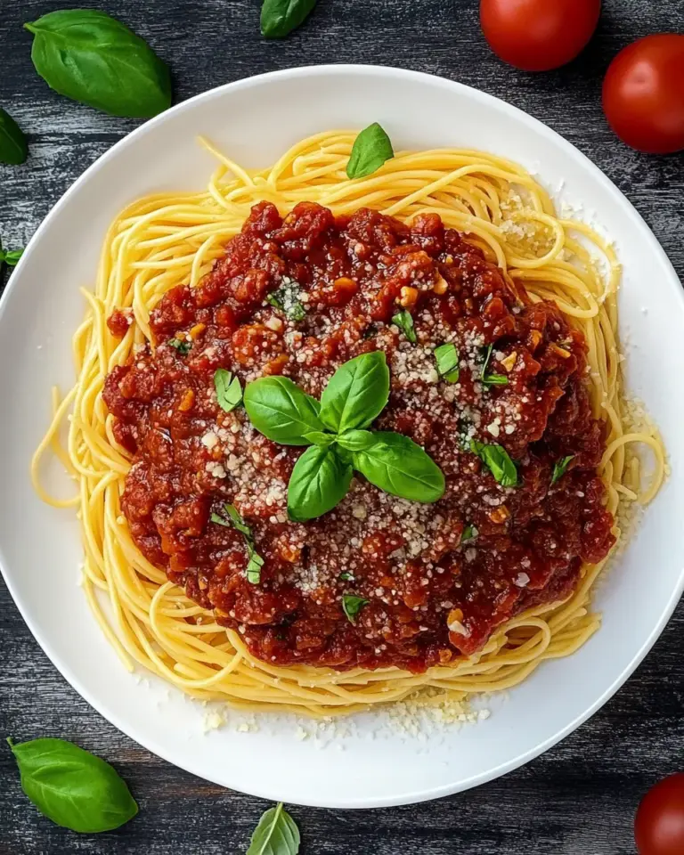homemade Best Ever Spaghetti Sauce Recipe photo
