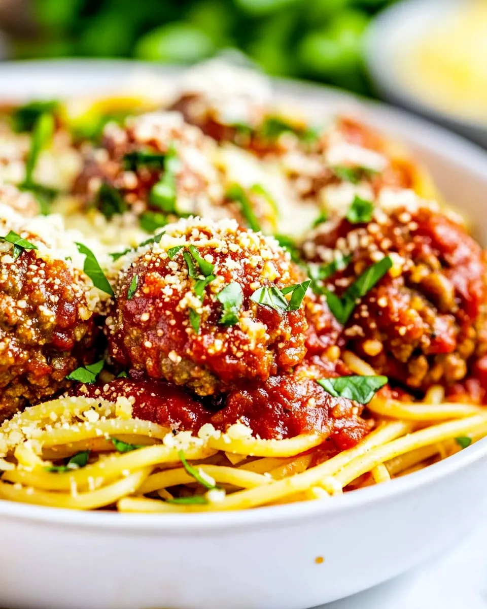 homemade Best Ever Spaghetti and Meatballs photo