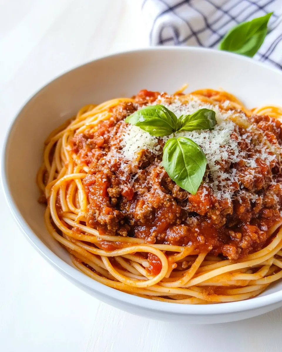 classic Best Spaghetti and Meat Sauce Recipe image
