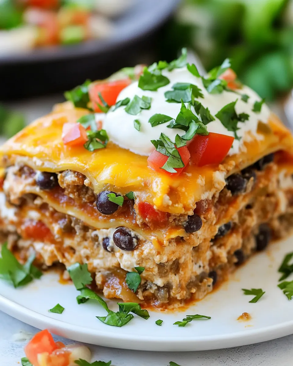 Classic Best Taco Lasagna Recipe image