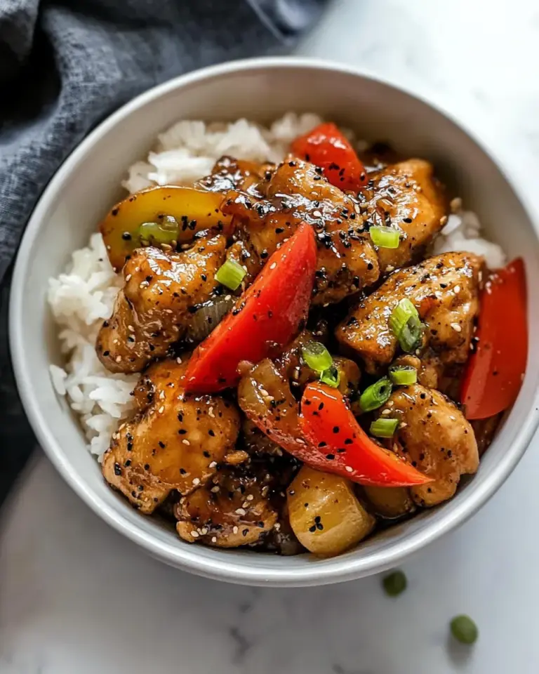 Homemade Black Pepper Chicken photo