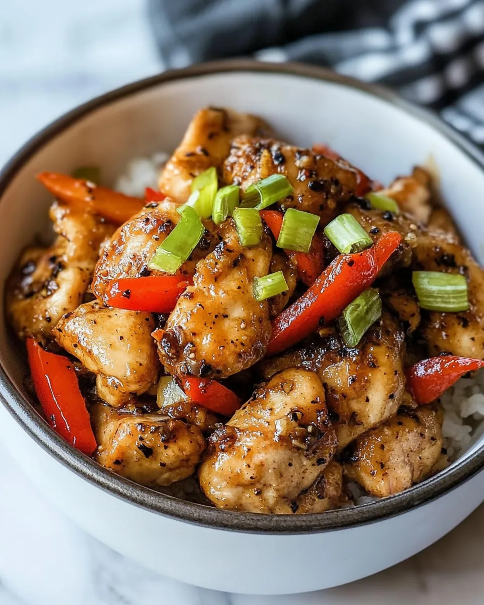 Classic Black Pepper Chicken image
