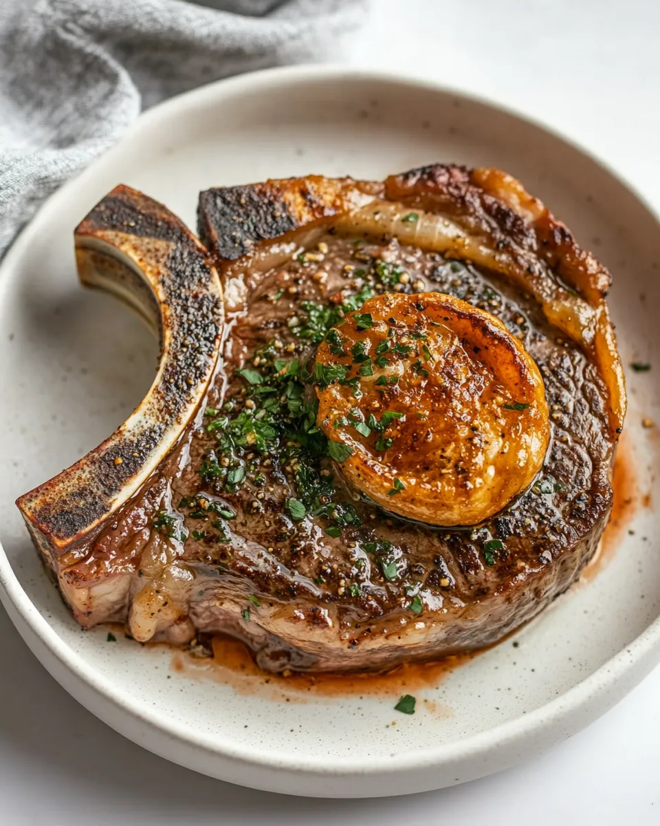 Easy Bone In Ribeye Steak recipe photo