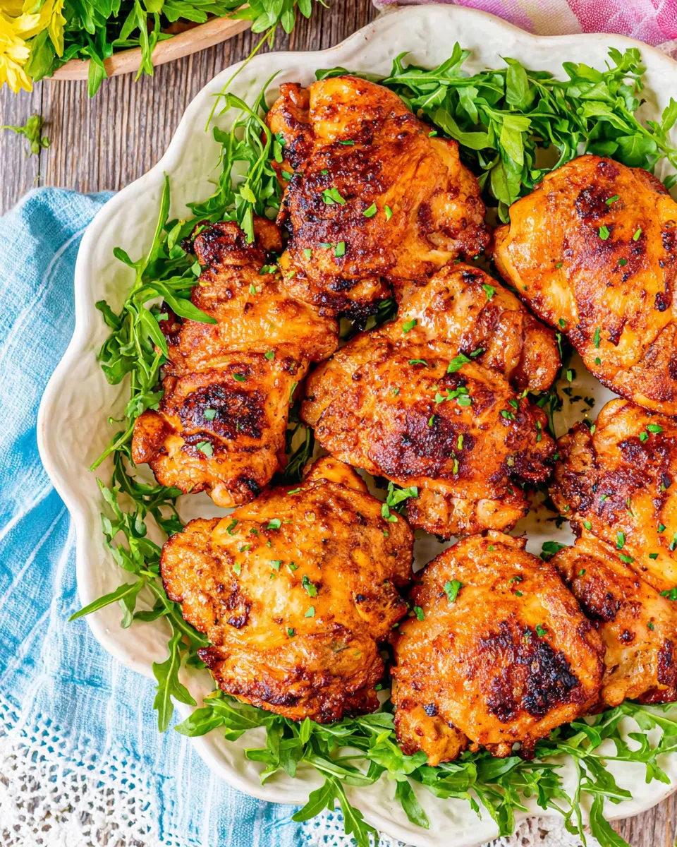 Classic Boneless Air-Fryer Chicken Thighs image