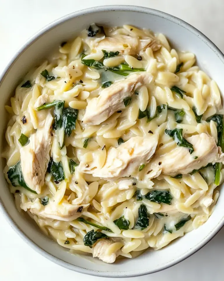 Homemade Boursin Orzo with Chicken photo
