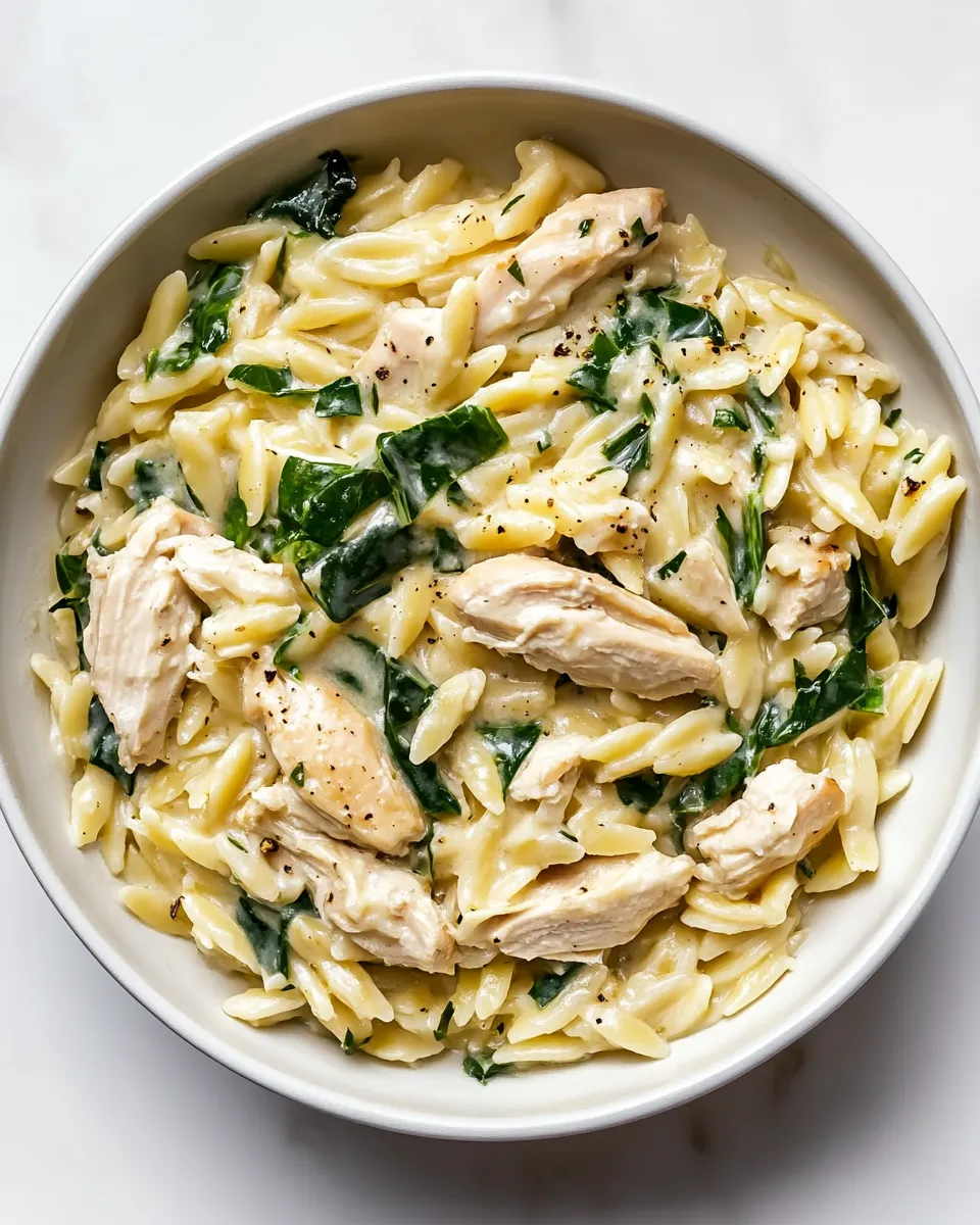 Classic Boursin Orzo with Chicken image
